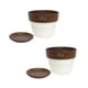 thumbnail image 2 of Set de 2 Maceta Greta 22cm Blanca y sus platos, 2 of 3