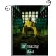 thumbnail image 1 of Breaking Bad-bandera de jardín temática. Regalo perfecto para fans, amigos y familiares, ideal para actividades al aire libre y decoración de fiestas.28CM*45CM, 1 of 5
