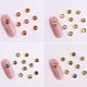 thumbnail image 3 of Decoraciones para Uñas 10 pzas Borde Dorado de Aleación con Concha Ultra Fina, 3 of 7