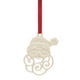 thumbnail image 1 of Adorno navideño Lenox 896351, colgante perforado de Papá Noel, 1 of 3