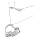 thumbnail image 1 of Collar Corazón Entre Corazones, Plata925, Regalo Mujer Plateado, 1 of 6