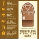 thumbnail image 3 of Bat House WildYard Big Bat Barn, 3 cámaras, resistente a la intemperie, 3 of 9