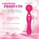 thumbnail image 2 of Vibrador Consolador Clítoris Doble Rojo, 2 of 3