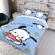 thumbnail image 3 of Juego de Funda de Edredón Desmarcar Pochacco 3 Piezas 140cm x 210cm, 3 of 6