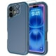 thumbnail image 1 of Funda Diverbox para iPhone 16 [Antigolpes] [Anticaídas] [Protector de pantalla de vidrio templado + Protector de cámara] Funda protectora resistente para iPhone 16 (Azul), 1 of 3