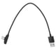 thumbnail image 1 of Cable De Datos De Carga Rápida USB Tipo C De 90 Grados Para Android Black 0.25m, 1 of 5