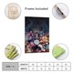 thumbnail image 2 of Villanos Cuadro decorativo colgante - Arte de pared - Póster enmarcado - Decoración de pared - Regalos para familia, amigos y aficionados 40*60 cm, 2 of 6