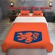 thumbnail image 1 of 3pcs Holland Team Logo Orange Lion Blue Shield KNVB Logo Themed Print Three Piece Bedding Set Soft Quilt Cover And Two Pillowcases, 1 of 5
