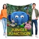 thumbnail image 1 of Junction Jungle anti-pilling, suave, ligera, esponjosa y acogedora de lujo para hogar y cocina – Perfecta para niños y adultos,100X130cm, 1 of 6