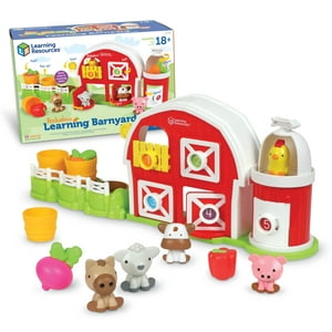 Learning Resources - Recursos De Aprendizaje De Playset Peekaboo Learning Barnyard: Más De 18 Meses