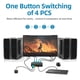thumbnail image 4 of Conmutador KVM DGODRT de 4 puertos HDMI USB 4K @30Hz para 4 ordenadores, 4 of 6