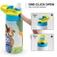 thumbnail image 4 of Slumberkins Botella de Agua con Tapa Pop Top de Un Toque, Acero Inoxidable, a Prueba de Fugas, para Deportes, Botella Infantil azul 12 oz, 4 of 6