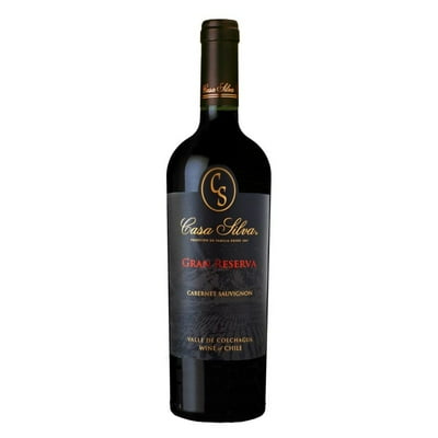 Vino Tinto Cabernet Sauvignon Gran Reserva 14.5° Botella 750 Ml Casa Silva