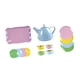 thumbnail image 1 of Juego de té pequeño para niña, juego de fiesta de té, juego de rol, juguete para juego de imitación, juego de tazas de tetera para niños de 3, 4, 5 y Azul, 1 of 5