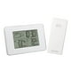 thumbnail image 1 of Termómetro Digital Con Pantalla De Tiempo Para Estación Meteorológica, Para El Hogar, Oficina, Sala De Estar, Color Blanco, 1 of 3