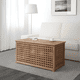 thumbnail image 3 of Mesa Auxiliar Madera Maciza Con Almacenaje 98x50 Cm #2, 3 of 3