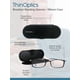 thumbnail image 4 of Gafas De Lectura Unisex Para Adultos De 2 50 Dólares Estadounidenses Con Funda Azul, 4 of 7