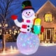 thumbnail image 3 of Muñeco de Nieve Inflable Aerowo 150 cm con Luces LED, 3 of 3