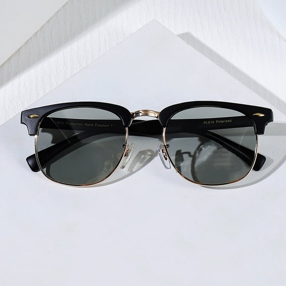POLASUP GAFAS LENTES DE SOL Gafas de sol retro con estilo, protecci贸n UV para exteriores