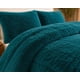 thumbnail image 3 of Cubrecama de Invierno Peludo con Chiporro 2 Plazas Color Turquesa, 3 of 3