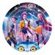 thumbnail image 1 of Pack 10 Platos Huntrix Demon Hunters 18cm Fiestas Cumpleaños Demon Hunters, 1 of 3