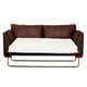 thumbnail image 2 of Sofa Cama Milan 2Pl Con Resortes Pocket Cuero Kentucky Café Moro, 2 of 5