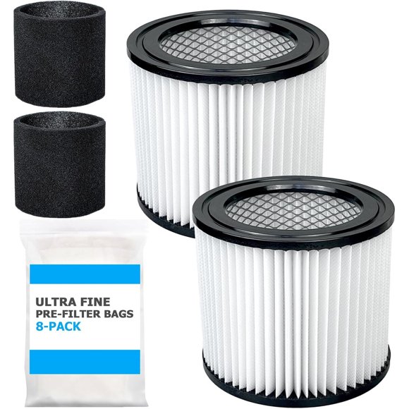 Filtro Zibopon 90398 tipo AA Shop Vac, 2 unidades