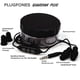 thumbnail image 2 of Auriculares intraurales Plugfones Guardian Plus, híbridos, con reducción de ruido, micrófono y controles que aíslan el ruido (negros), 2 of 5