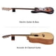 thumbnail image 2 of Reposo de cuello de guitarra, almohada de soporte de guitarra acústica y baja eléctrica para cambiar cuerdas, Cuna de cuello de madera de instrumento de cuerda, Luthier Repair Configuración, 2 of 3