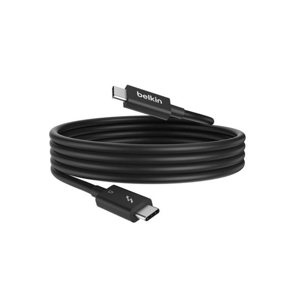 Cable Belkin USB‑C Thunderbolt 5 de 1 m con Power Delivery de 240 W