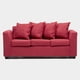 thumbnail image 1 of Sofa Viena 3c Rojo, 1 of 5