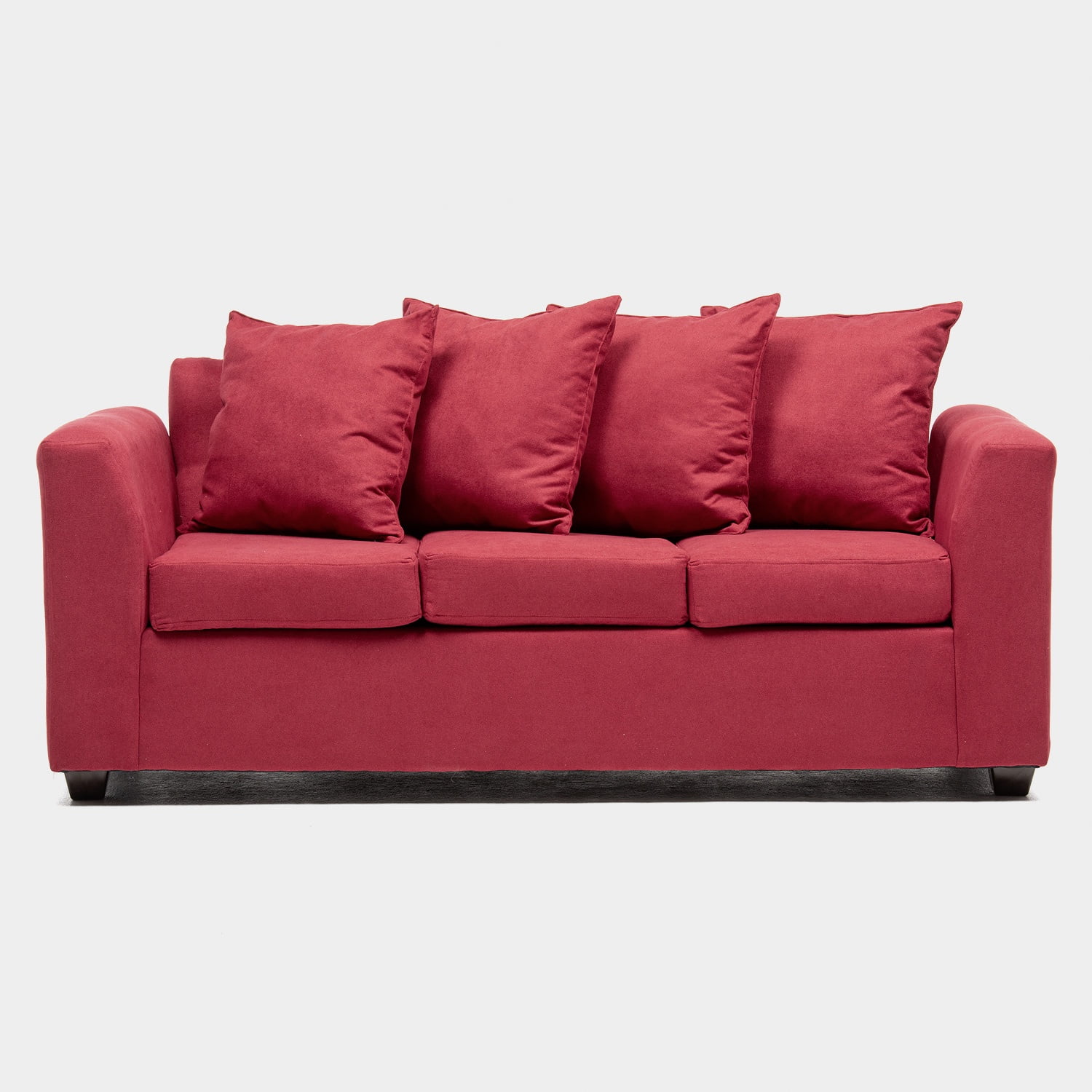 Cabsur - Sofa Viena 3c Rojo
