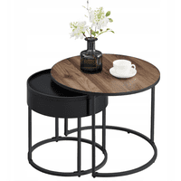 Habita2 Chile - Set Mesas Auxiliares Anidadas Con Almacenamiento