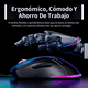 thumbnail image 3 of Ratón para jugadores Onikuma Cw917, 3600 Dpi, 6 botones, RGB, negro, 3 of 3