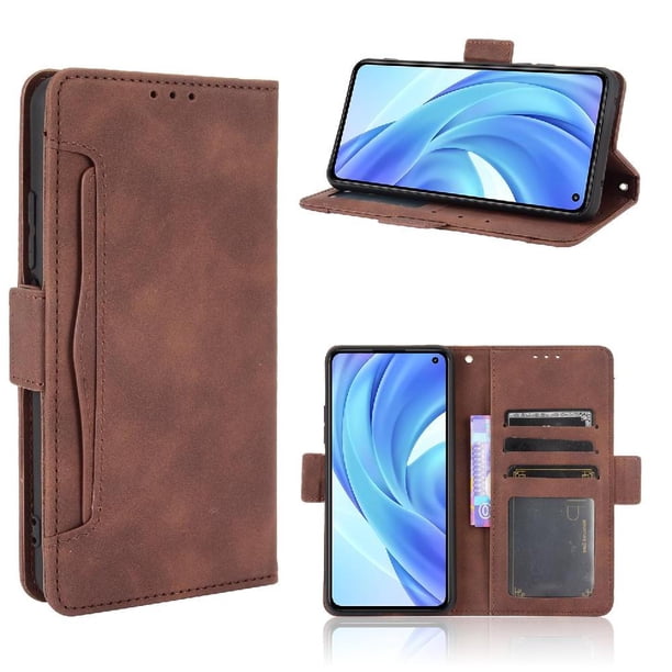 Funda Cartera Magnética para Xiaomi 11 Lite 5G- Tarjetero Desmontable, Cuero PU, Soporte