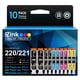thumbnail image 1 of Cartucho de tinta E-Z Ink compatible para Canon PGI-220 PGI220 CLI-221 CLI221, 1 of 6