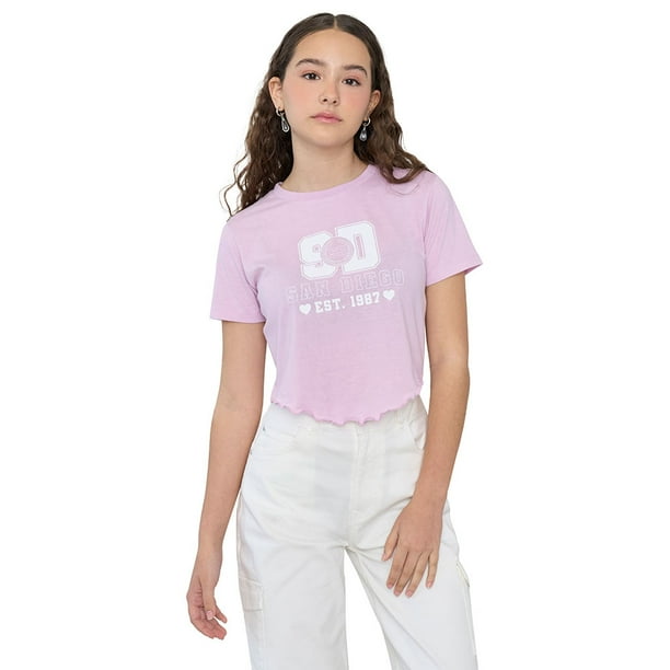 Polera Niña Teen MC Fun Roulette Lila Corona