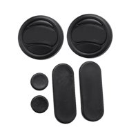 Ioensy - 6 Uds Guantes De Monopatín Bloques De Discos Para Guantes Deslizantes Accesorios De Patín