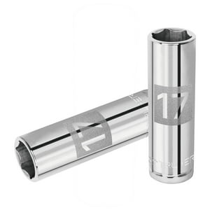 Truper - Dado Hexagonal Milimetrico Cuadrante 1/2"" Largo 17Mm