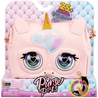 Purse Pets - Monedero Interactivo Para Mascotas Con Bandolera Para Niños, Glamicorn Unicorn