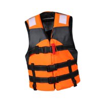 Ioensy - Chaleco Salvavidas Para Niños Traje De Baño Chaleco De Natación Para Surf Deportes Acuáticos Al Aire Libre Naranja