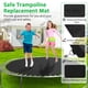 thumbnail image 5 of Lona de repuesto para trampolín redondo de 14 pies CIDNN con 72 ganchos en V, 5 of 8