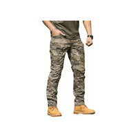 Genérico - Pantalón De Camuflaje Táctico Policial Militar, Color Multicam, Talla 4Xl