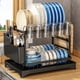 thumbnail image 2 of Escurridor De Platos 2 Niveles Secador Loza Inoxidable Rack Organizador De Cocina, 2 of 7