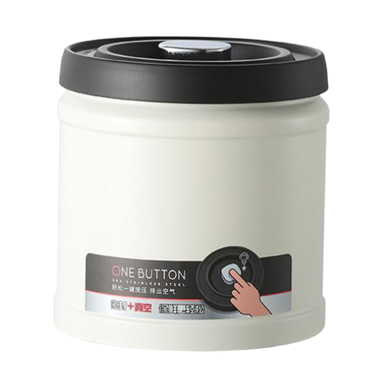 Bothyi - Recipiente De Café Al Vacío Tipo Prensa, Contenedor De Granos De Café Para Harina, Arroz, Azúcar, 1600ml