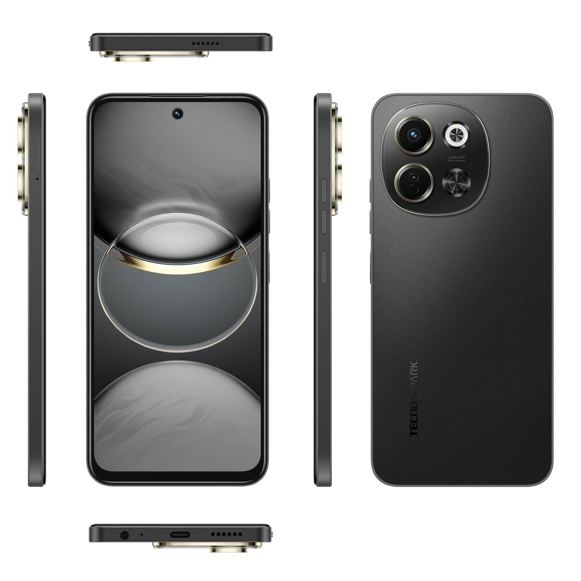 Tecno - Smartphone Spark 30 5G 256Gb Negro