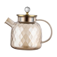 Bothyi - Jarra De Jugo, Contenedor, Jarra De Agua, Jarra De Vidrio Para Refrigerador Familiar De Jugo, 1,3 L