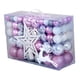 thumbnail image 1 of Juego De 102 Bolas Navideñas Con Forma De Estrella Y Ciervo Para El Hogar, Bodas, Cumpleaños, Color Rosa, Blanco Y Plateado, 1 of 3