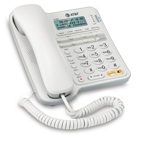 Teléfono Con Cable Vtech Cl2909 Blanco