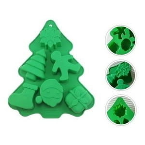 Genérico - Molde De Silicona Molde Navidad Moldes Navideños Arbol